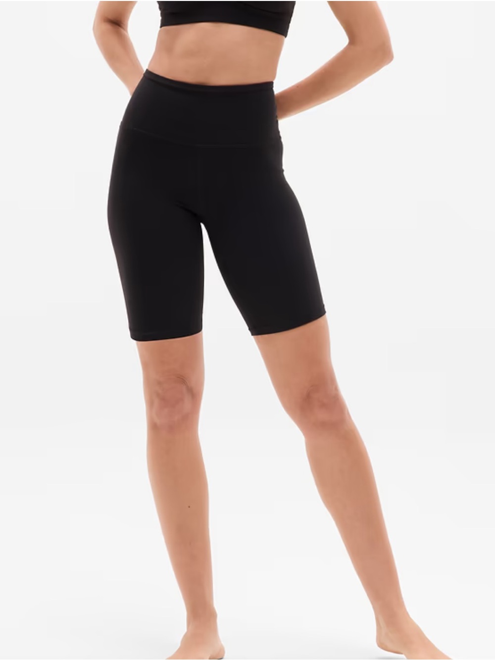Elation Ultra High Rise 9" Short - Black - Large